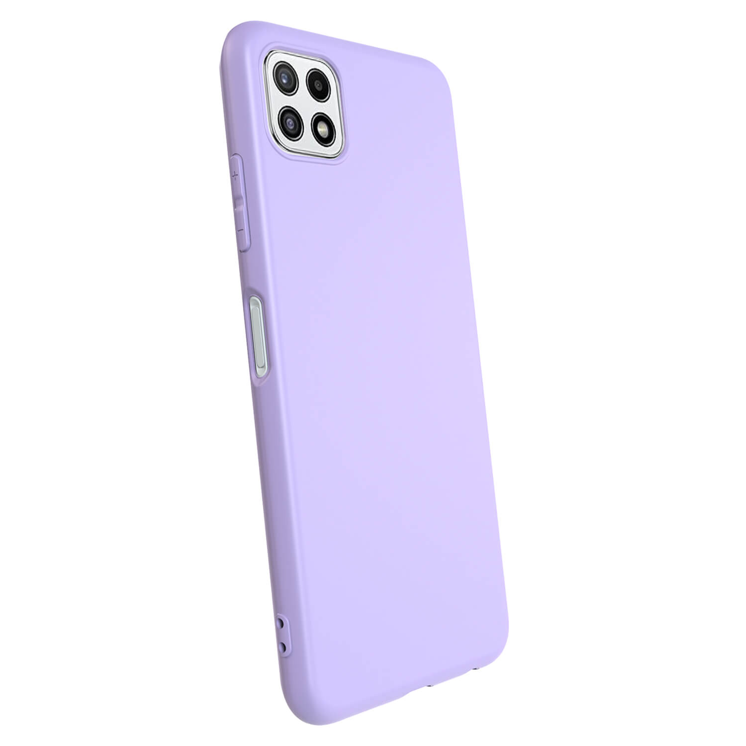 Liquid Case Na Samsung Galaxy A22 A226B 5G - Vlastní Gravírování - Fialová