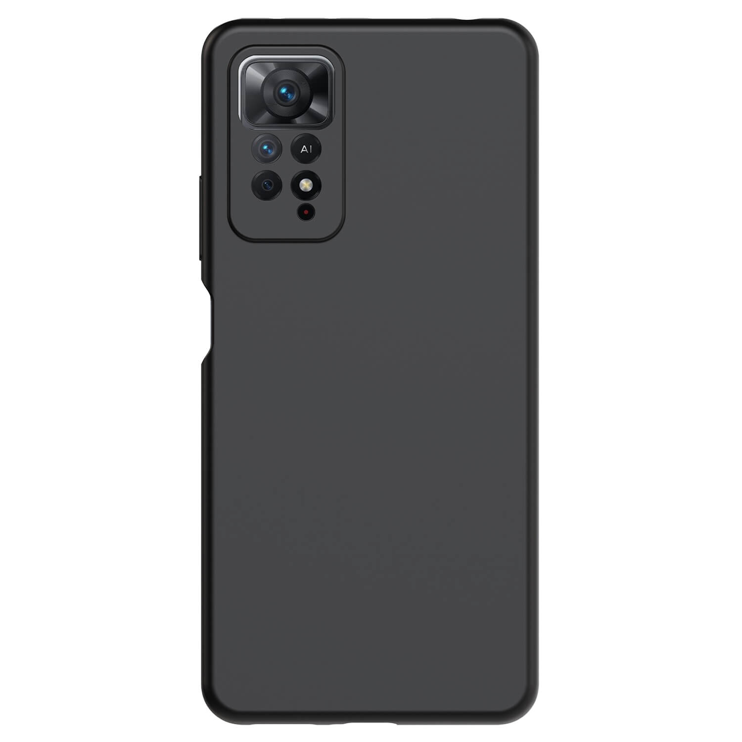 Liquid Case Na Xiaomi Redmi Note 11 Pro - Vlastní Gravírování - Černá